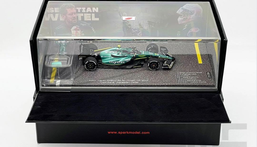 特注スパーク 1/43 アストンマーティン アブダビGP 2022ベッテル 新品